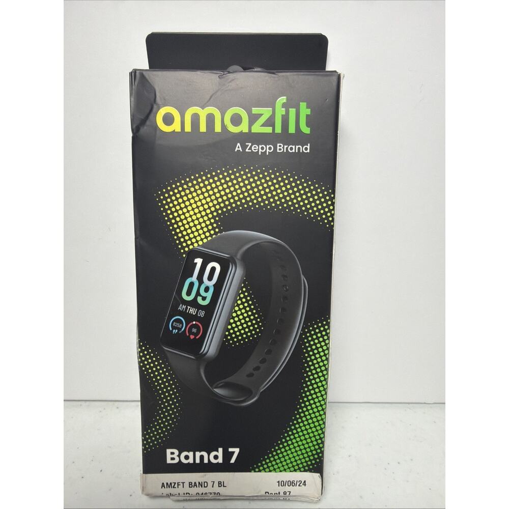 Amazfit A2177-Black Band 7 Smartwatch Black (NEW SEALED)